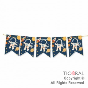 ASTRONAUTA BANDERIN x 1